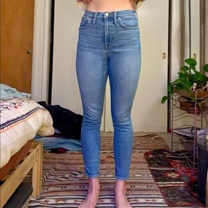 Very stretchy and comfortable Madewell jeans